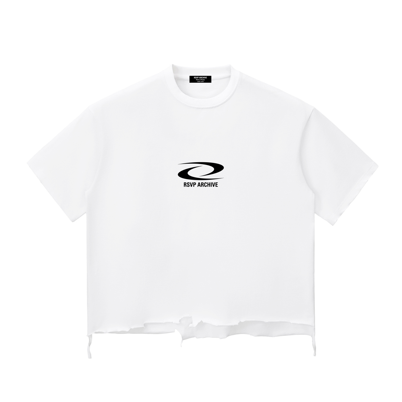 Distressed Heavy Logo Tee