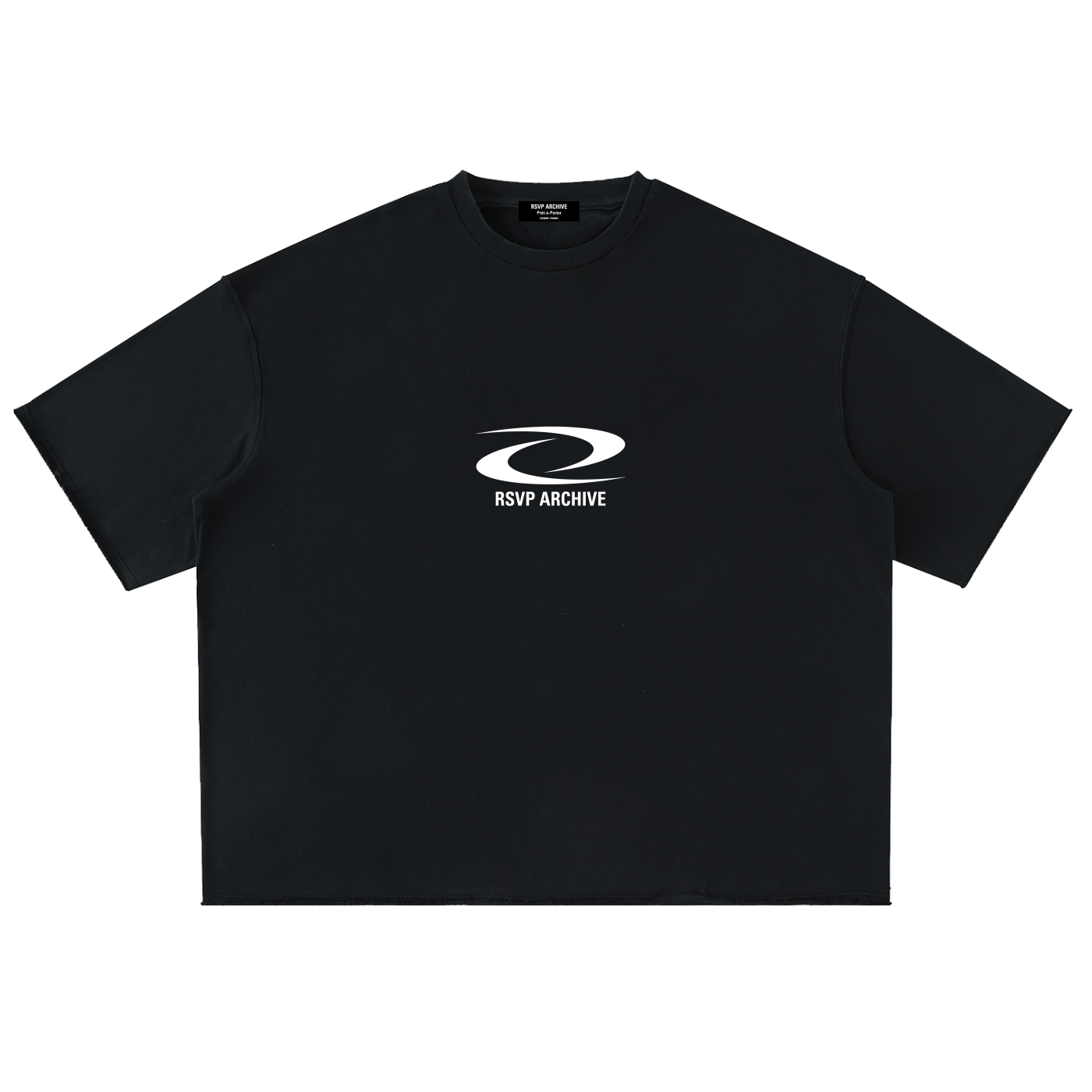 Rolled Hem Logo Tee