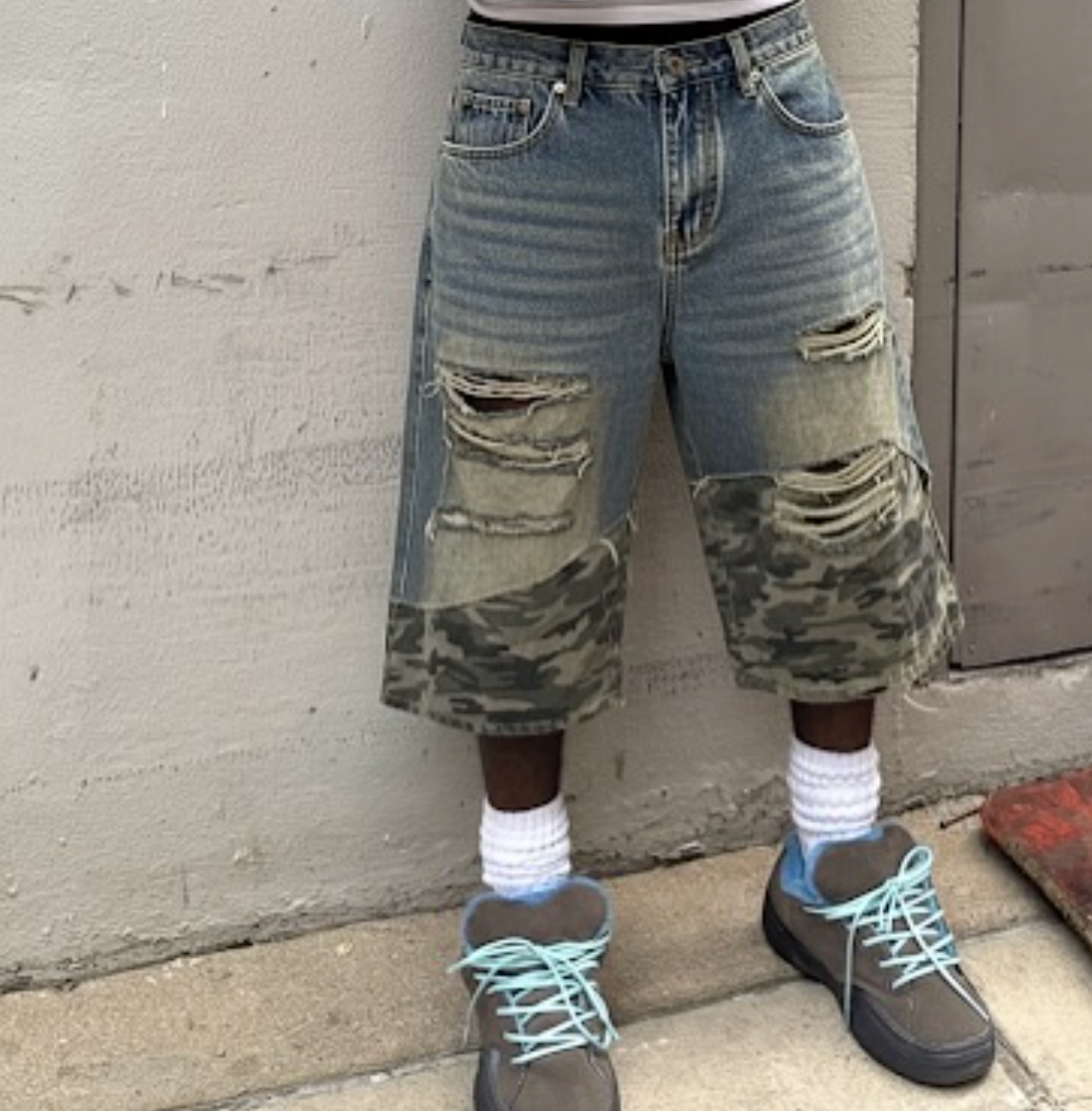 Concrete Jungle Camo Shorts