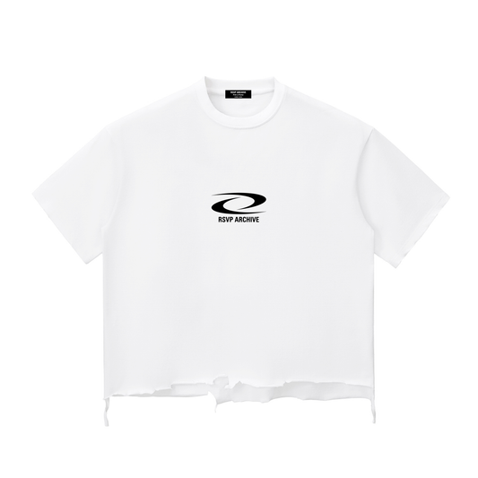 Distressed Heavy Logo Tee